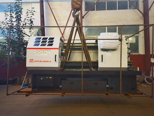 KW63/1500高剛性精密數(shù)控臥式車床到達客戶現(xiàn)場